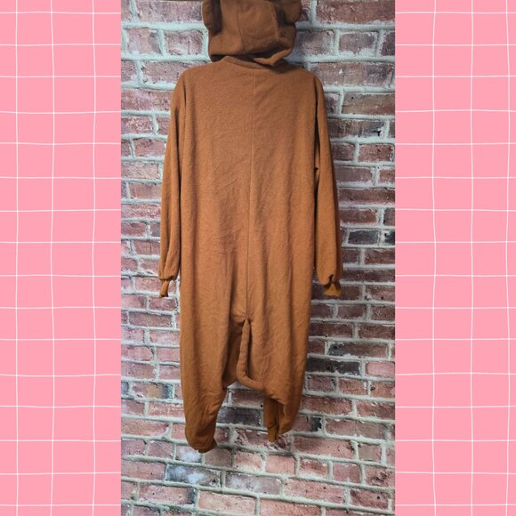 Unisex SILVER LILLY Kigurumi Button Down Onesie Monkey Pajama Small - Picture 2 of 8